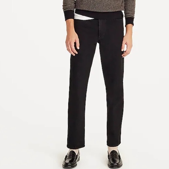 Jcrew Classic Straight-fit jean in black wash - Picture 1 of 4